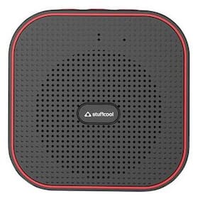 Stuffcool Monk Portable Bluetooth Speaker - Black / Red