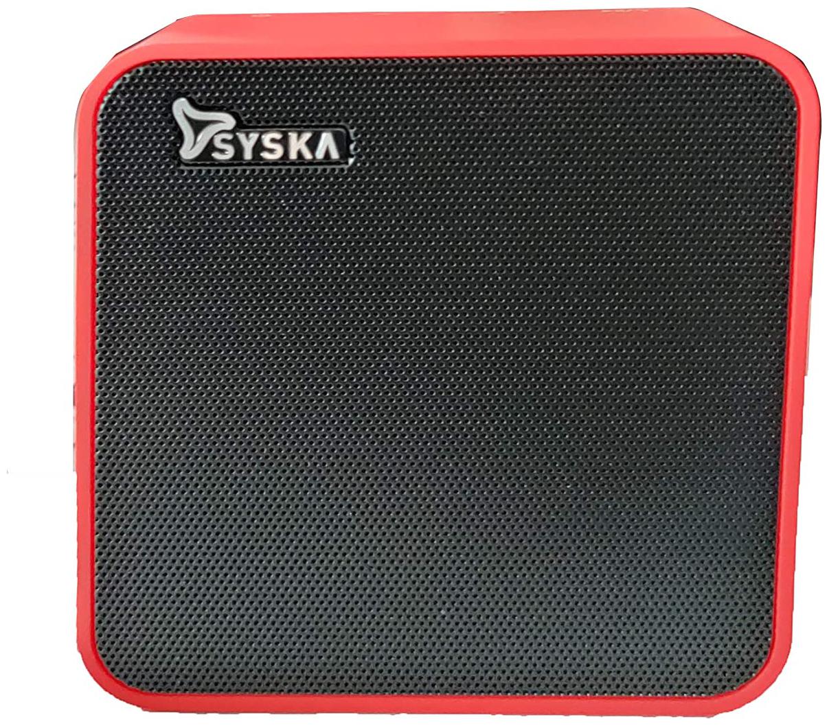 

Syska BT130S-RD Bluetooth 2 1 Speaker ( Red )