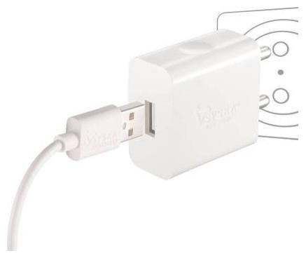 

Syska TC-2A Mobile Charger (White Cable Included)