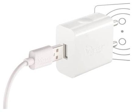

Syska TC-2A Mobile Charger (White Cable Included)