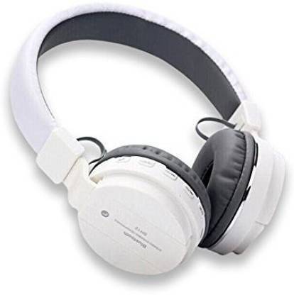

TECHFIRE SH 12 Bluetooth Headset J Over-Ear Bluetooth Headset ( White )