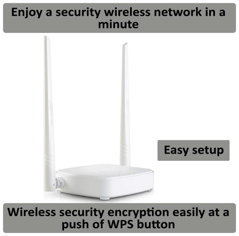 

Tenda N301 Wireless N 300 mbps Wi-fi Router
