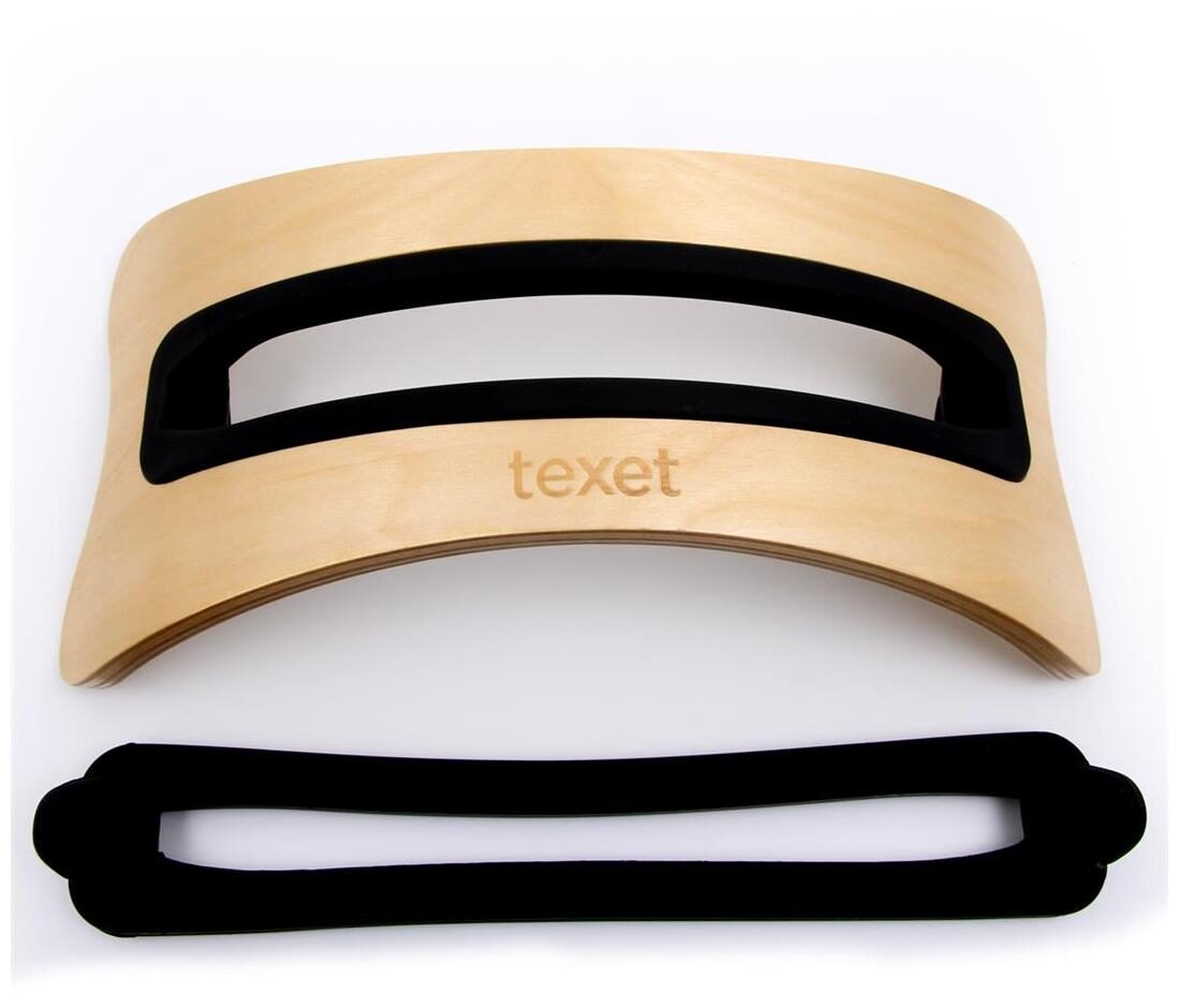 TEXET LPST-002B Wooden Macbook Stand (White Birch)