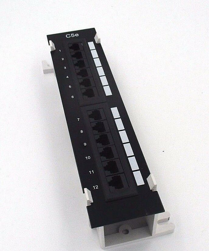 

TRENDNET RACK MOUNTABLE 12-Port Patch Panel C5e E157358
