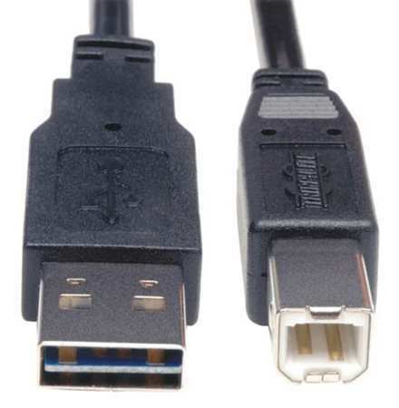 

TRIPP LITE UR022-010 Reversible USB Cable Black 10 ft