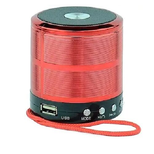 

TRUETEK WS887 Bluetooth Portable speaker ( Red )