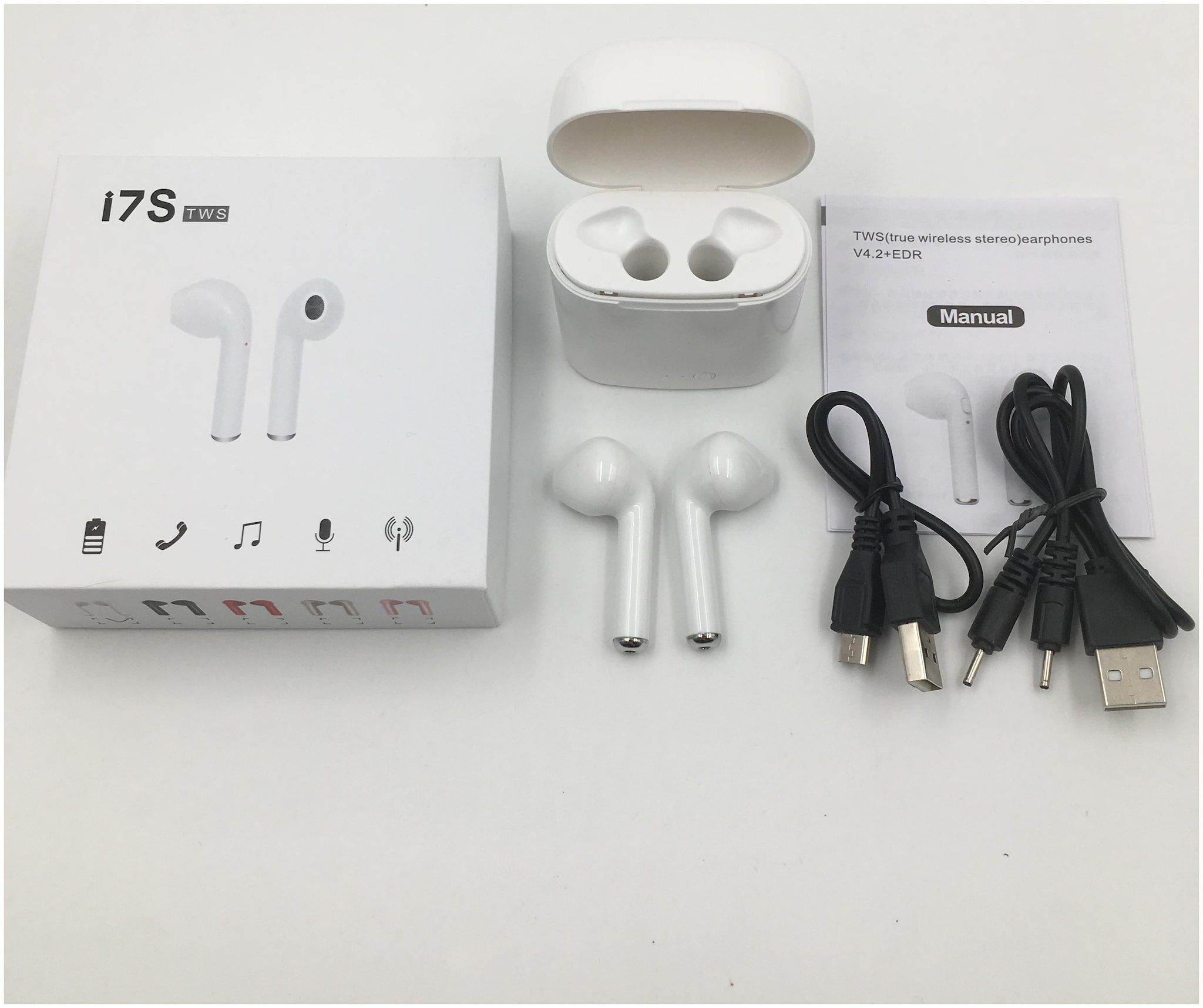

TSV In-Ear Bluetooth Headset ( White )