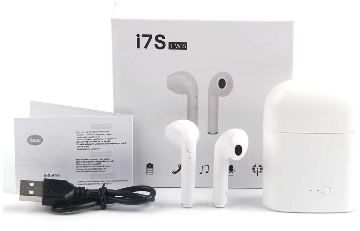 

TSV I7 Twins In-Ear Bluetooth Headset ( White )