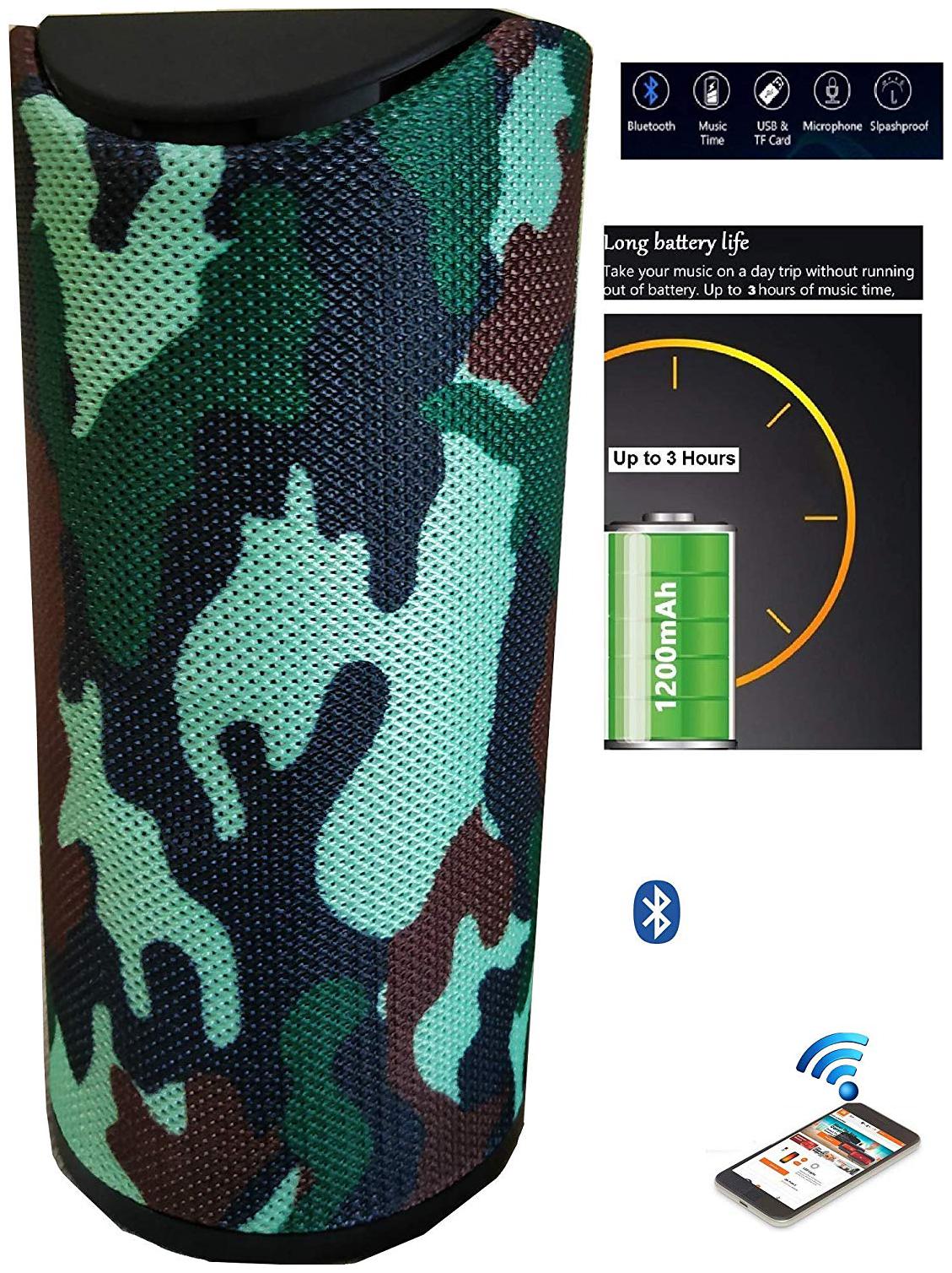 

TSV TG113 Bluetooth Portable Speaker ( Green )