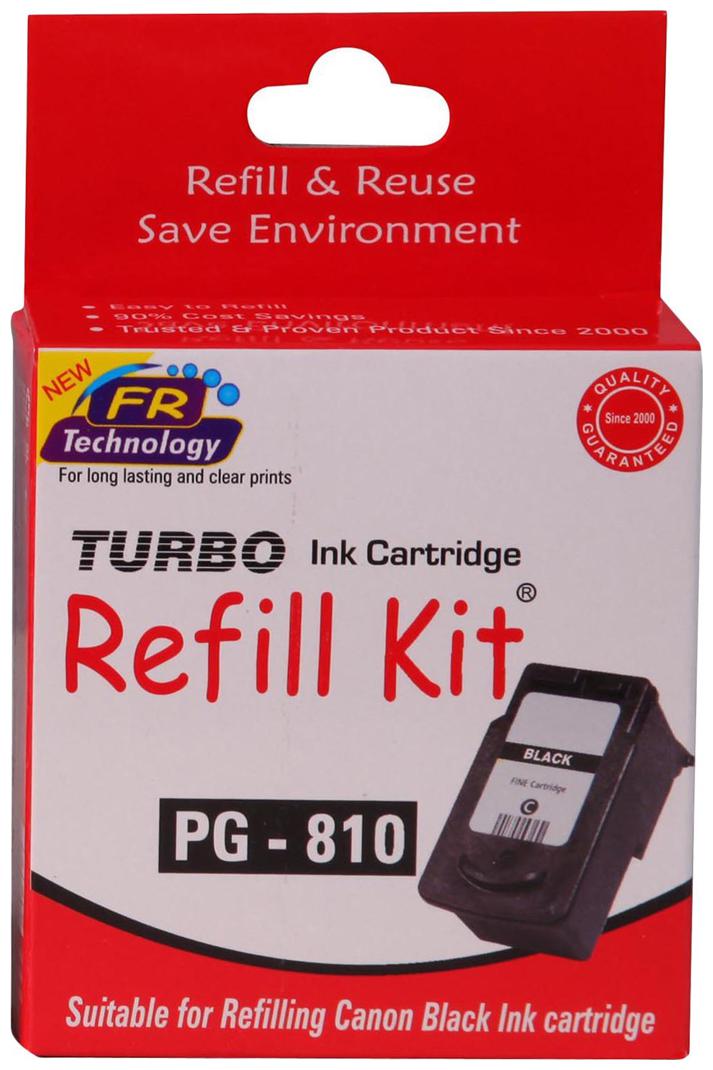 

Turbo Refill Kit For Canon 810 Ink Cartridge (Black)