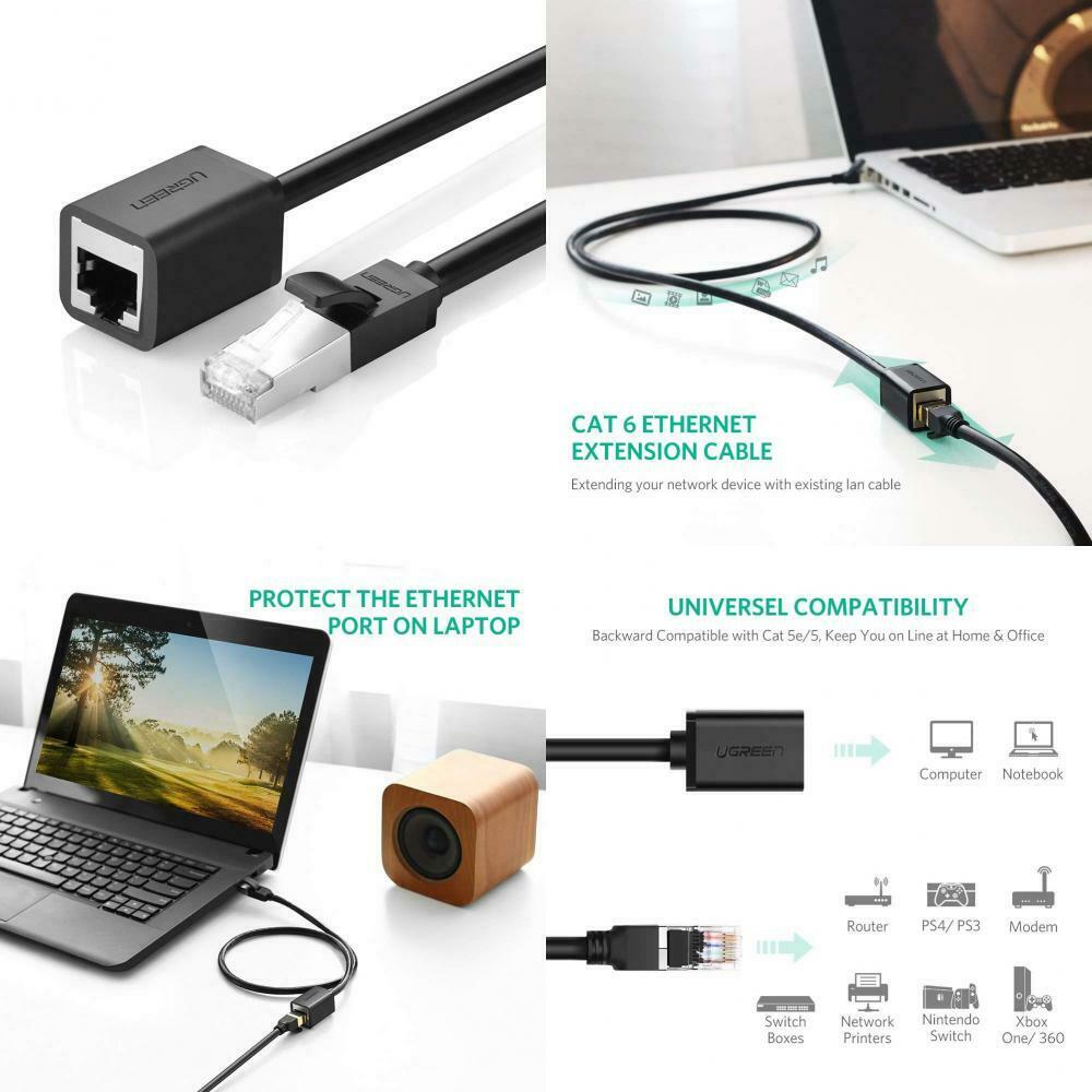 Buy UGREEN Extension Cable Network Cat6 Patch RJ45 10ft Online