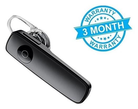 Uniq Bluetooth Headset With buillt-In Dual Microphone, CVC Noise Isolation Technology, Deep Bass and 360 Degree Surround Sound Support With Extra Soft Silicon Earbuds Compatible With All Smartphones