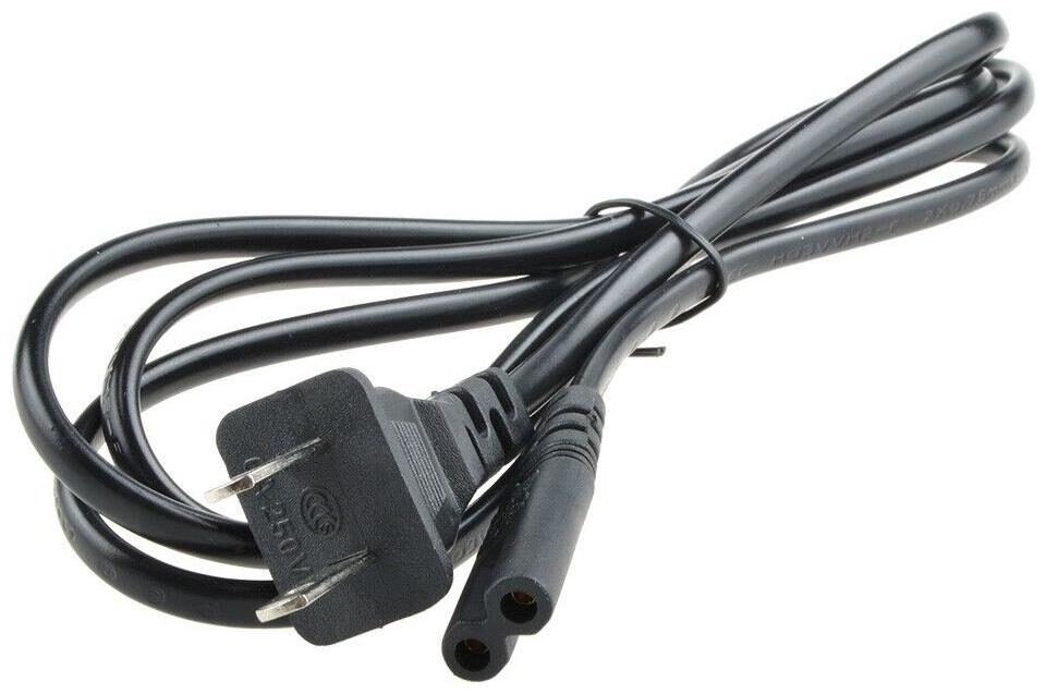 

US 2-prong AC Power Cord Cable Lead for ELECTRONICS RADIO PS2 XBOX