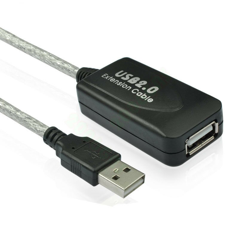 

US 30Ft 10M USB 2 0 Extension Repeater Cable Signal Booster M - F 30F