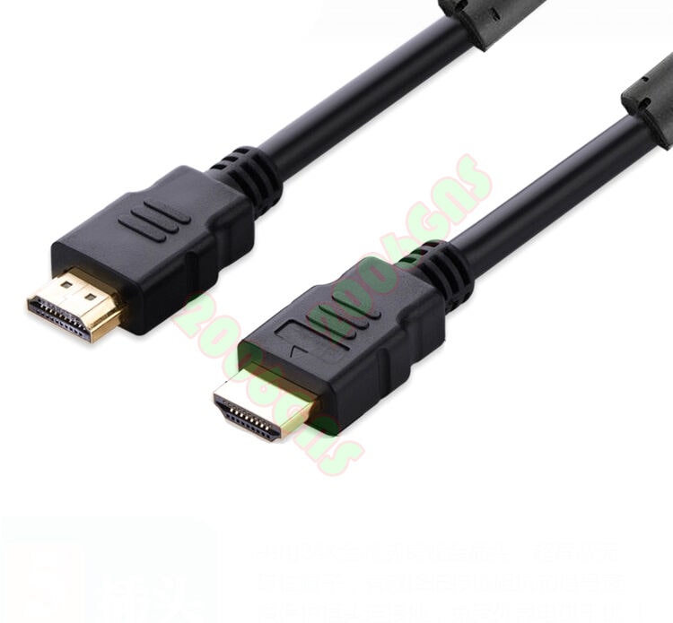 

US 30Ft 10M Premium HDMI To HDMI 1 4 Cable Gold 1080P HDTV LCD 3D HQ