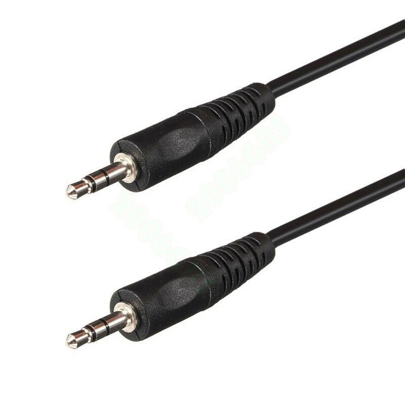 

US 50FT 50 FT Feet 3 5mm Male to Male MM Audio Music Stereo Cable Wire 15M Meter