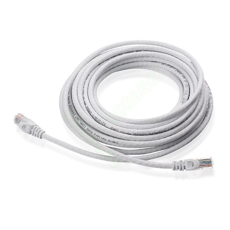 

US 5M 15Ft Cat6 Cat 6 Network Internet Cable RJ45 Ethernet Lan Patch Wire