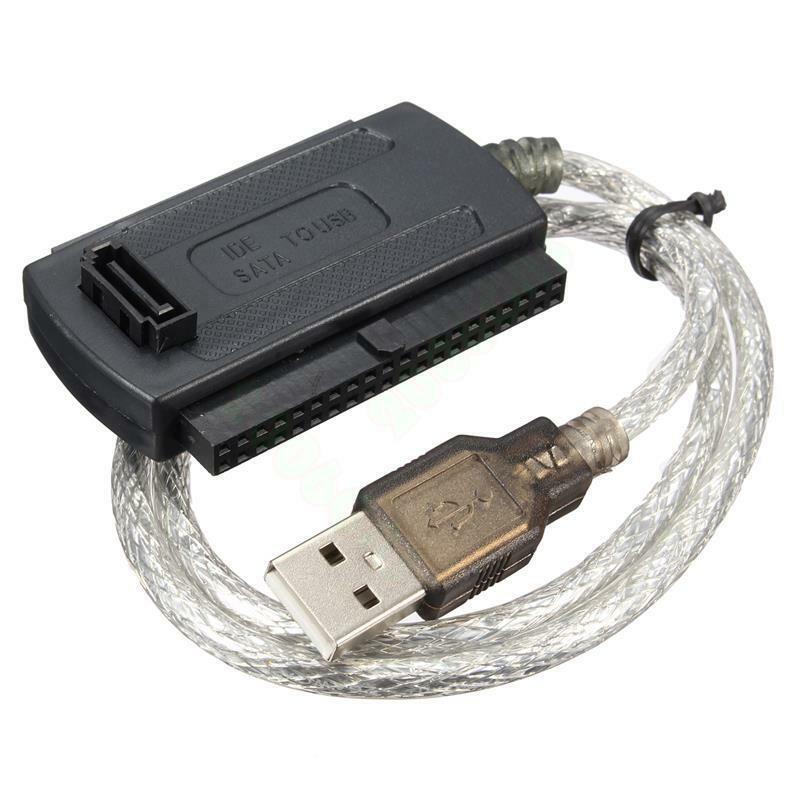 

US New USB 2 0 to S-ATA II IDE Cable Adapter High Speed