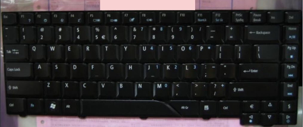 

(US) Original keyboard for acer Aspire 4937 4937G 6935 6935G US layout Glossy