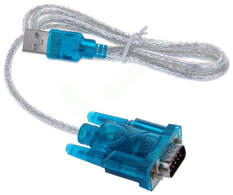 

US USB 2 0 To RS232 DB9 Serial Cable Adapter Converter For PDA Satellite