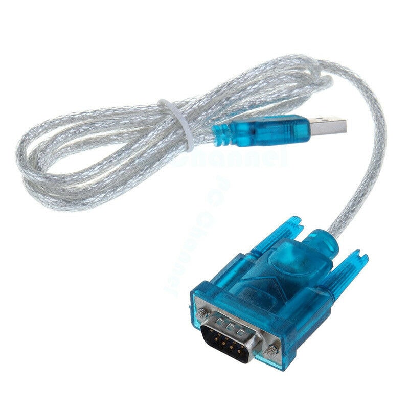 

USB 2 0 9 Pin Serial Port RS232 Cable Cord DB9 Adapter Converter