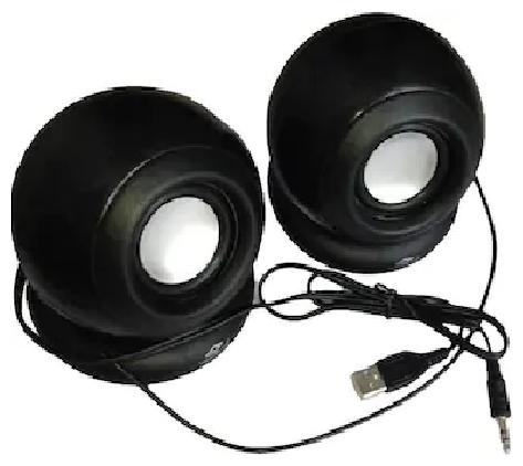 

TRUETEK Wired Portable Speaker ( Black )
