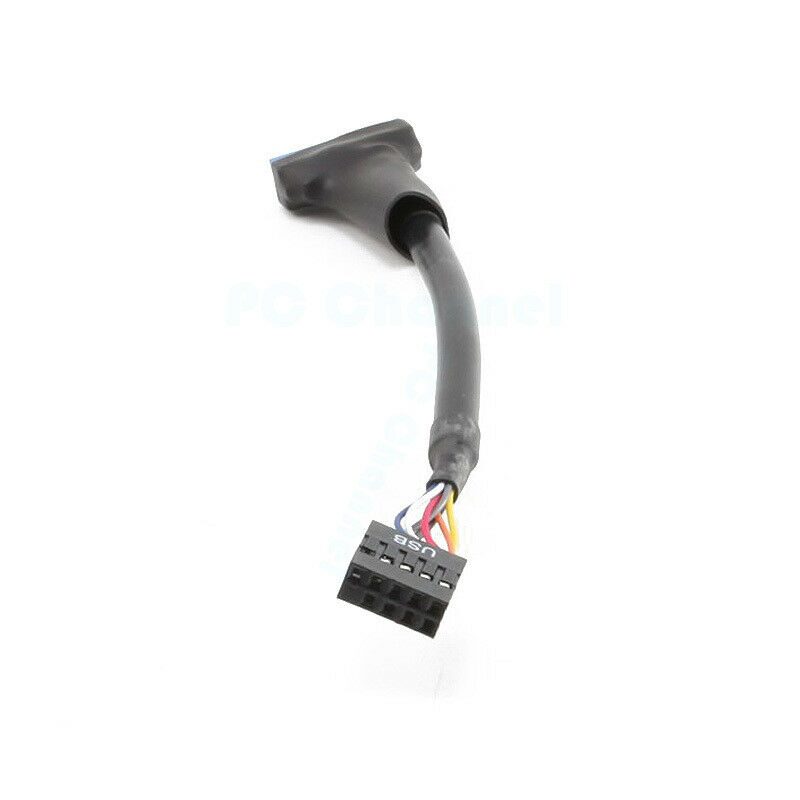 

USB 3 0 20-pin Header Male to USB 2 0 9-pin Female Adapter Short Cable