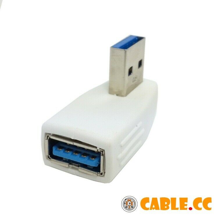 

USB 3 0 Male to Female Vertical left Angled 90 Degree Adapter for Retina Macbook