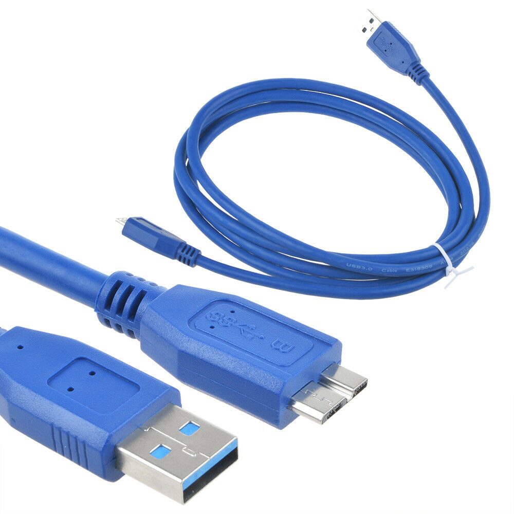 

USB 3 0 Power Charger Data Cable Cord Lead For Toshiba Portable Hard Drive Disk