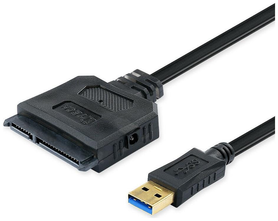 Buy USB 3.0 to SATA Adapter Cable Serial ATA III 2.5 3.5 HDD SSD Hard ...