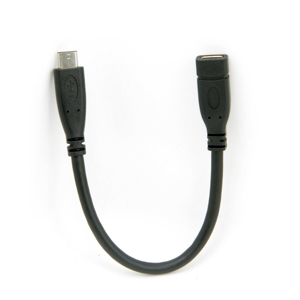 

USB C Extension Cable Type C Extender Cord Male to Female Compatible Laptop 20cm