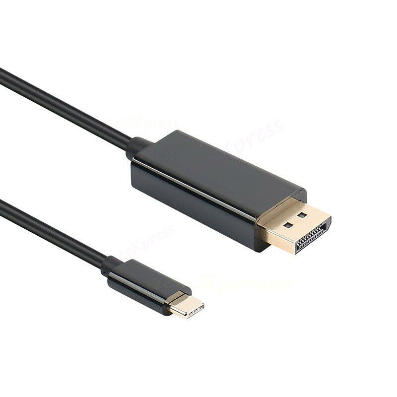 

USB-C to DisplayPort Cable Adapter 6Ft USB 3 1 Type C to DP HD Cable