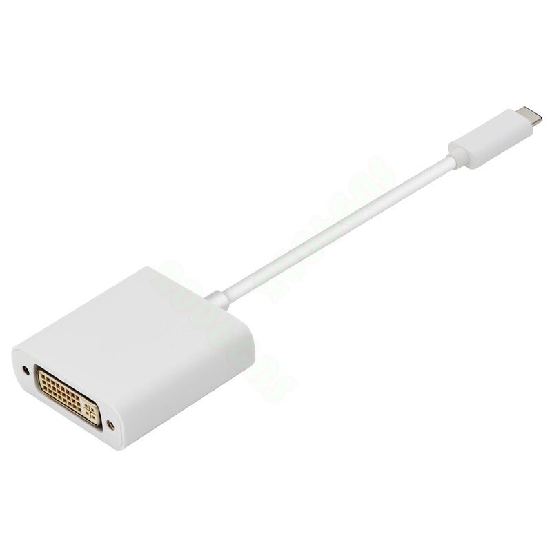 

USB-C USB 3 1 Type-C to DVI Video Converter 4K HDTV Adapter Cable Connector