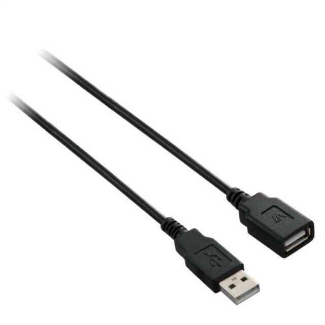 

V7 High-Speed USB 2 0 Extension Cable - 10 feet - A Male to A Female for extend