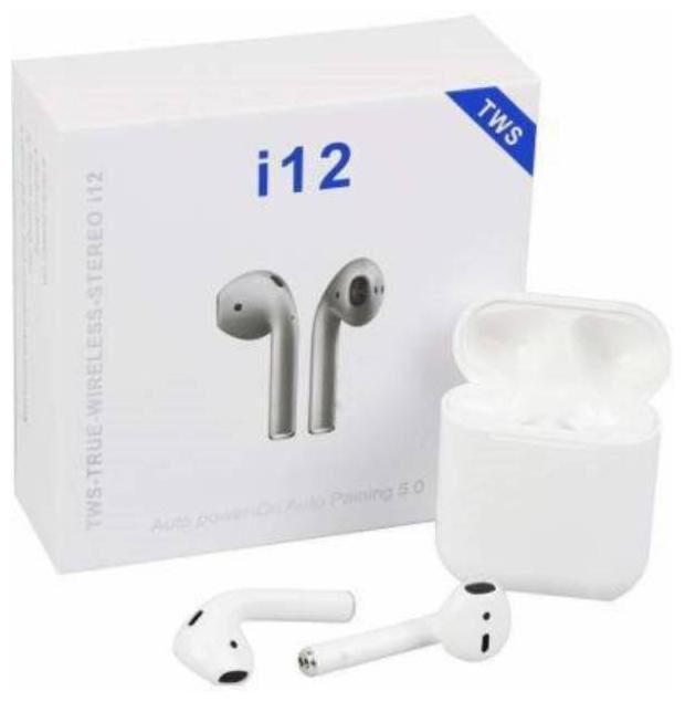 

VARIPOT i12 In-Ear Bluetooth Headset ( White )