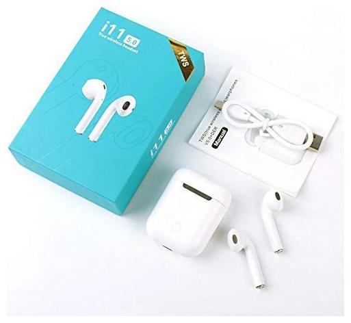 

VARIPOT i11s- tws Twins HD Sound (Dual L R) True Wireless Earbuds Mini Bluetooth In-Ear Bluetooth Headset ( White )