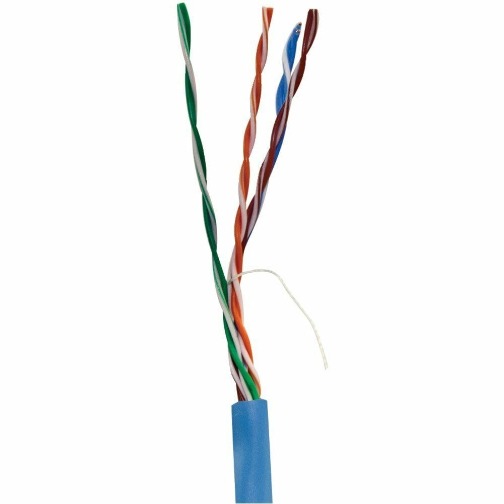 

Vericom MBW5U-02400 CAT 5e U UTP Plenum Rated CMP Cable 1000 FT Pull Box - Blue