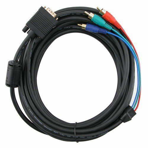 

VGA to RCA Component Cable M M (6ft)