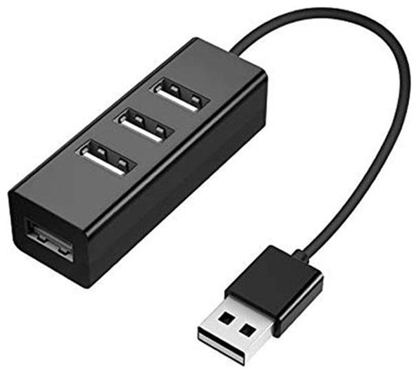 

WebDoo InfoTech USB Hub 4 Ports 2 0 (Black)