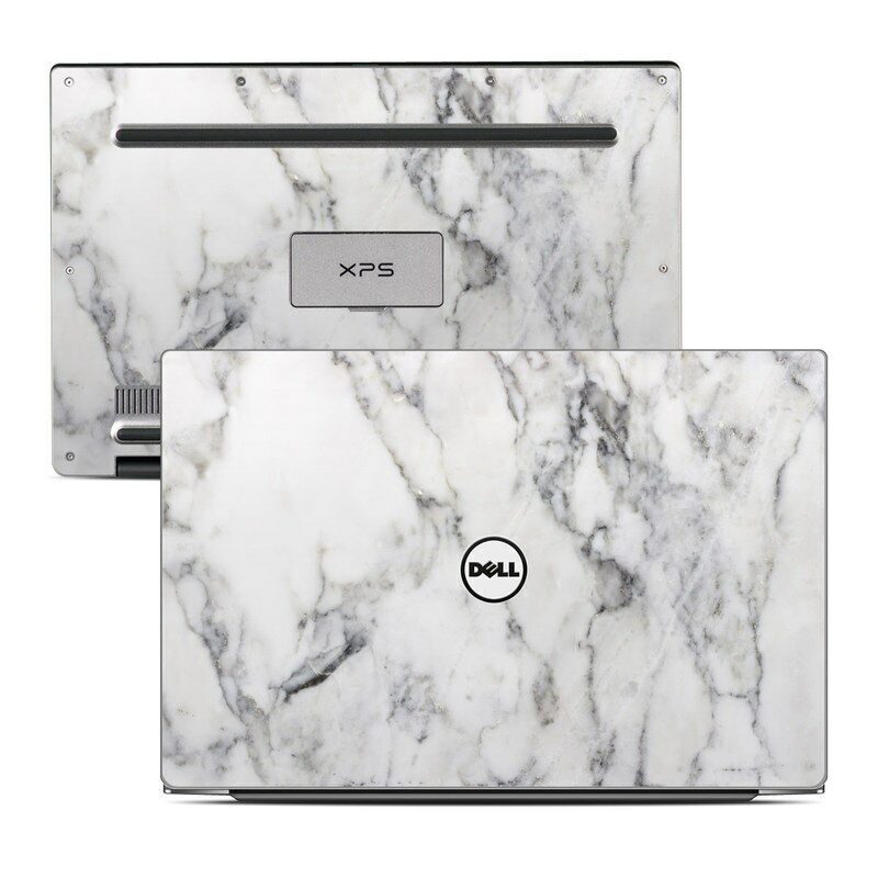 

White Marble Decal Sticker Skin for Dell XPS 13 9343 Laptop