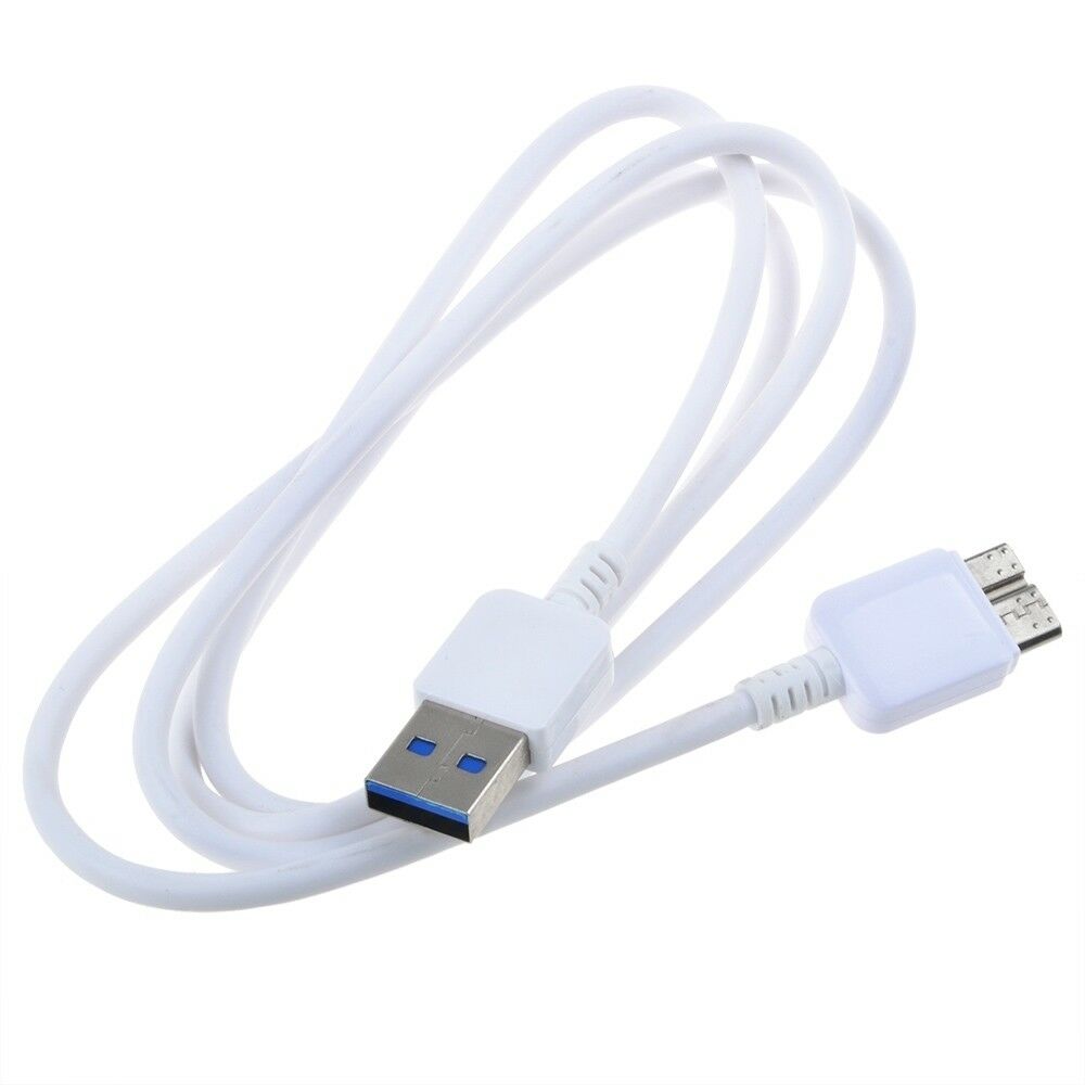 

White USB 3 0 Cable for Western Digital Elements Hard Drive WDBWLG0050HBK-NESN