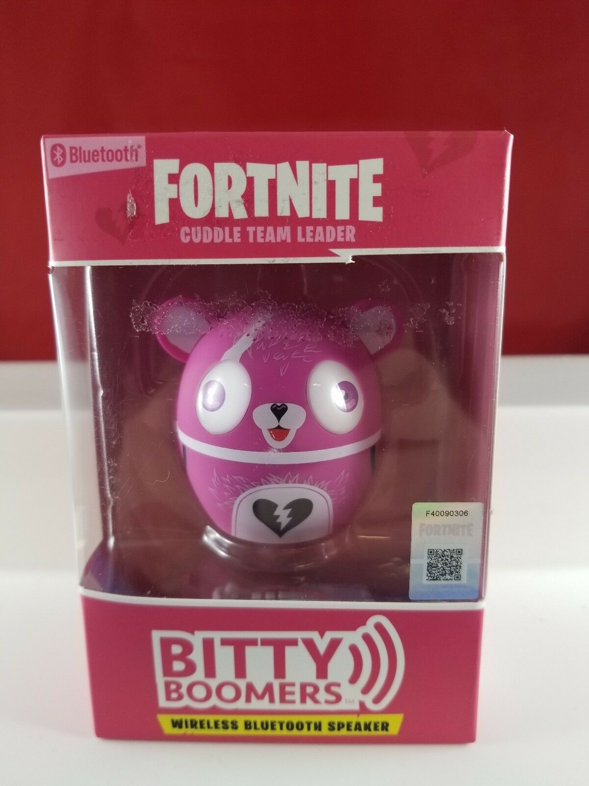 

Wireless Bluetooth Speaker Fortnite Bitty Boomers Cuddle Team Leader - Pink