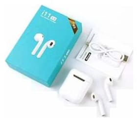 ONE94STORE WIRELESS EARBUDS I11 TWS WIRELESS BLUETOOTH EARPHONE WITH MIC BLUETOOTH HEADSET WITH MIC Mono bluetooth headset Bluetooth Headsets White