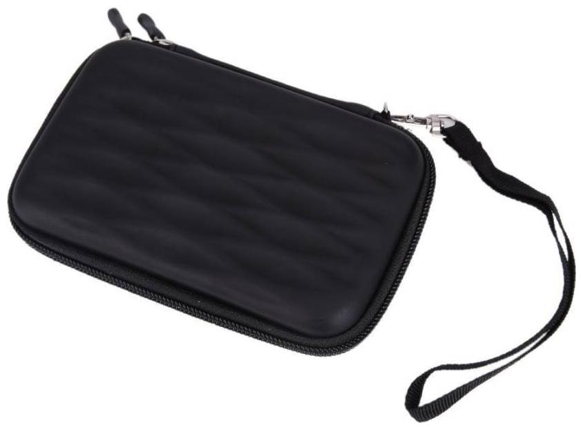 

WOLFANO Black Barfi Premium Edition External Hard Disk Case Cover for 2 5 inch HDD