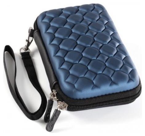 

WOLFANO Durable Shock Proof Blue Bubble EVA Hard Disk Carrying Case for 2 5 inch HDD
