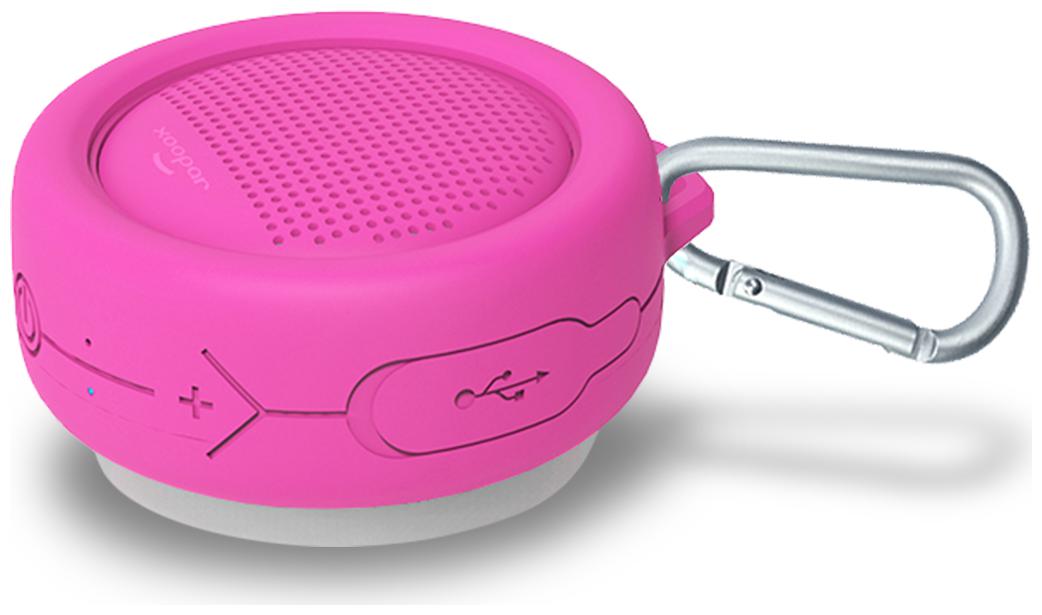 

Xoopar XP81008 Bluetooth Portable Speaker ( Pink )