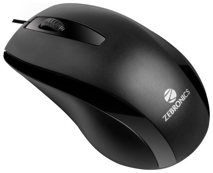

Zebronics Alex Mouse Wired Mouse ( Black )