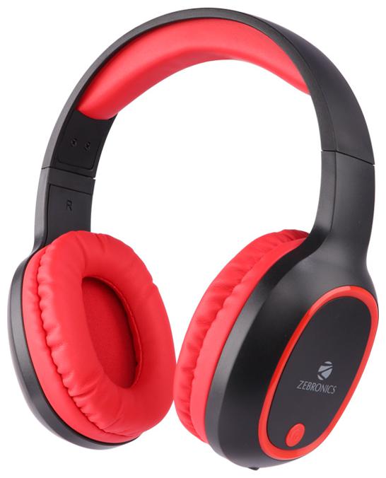 

Zebronics Zeb- thunder-Red Over-Ear Bluetooth Headset ( Multi )