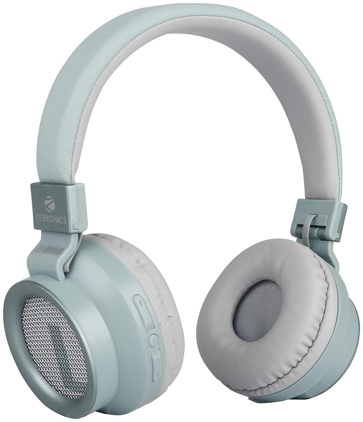 

Zebronics ZEB-BANG Over-Ear Bluetooth Headset ( Green )