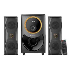 ZEBRONICS BT RUCF 2.1 COMPUTER MULTIMEDIA SPEAKER (BRAVO)WITH BLUETOOTH REMOTE USB CONTROL AND FM